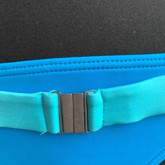 Billabong surf BLUE CRUSH era Vintage bikini pink belted halter top set RARE - Picture 5 of 8